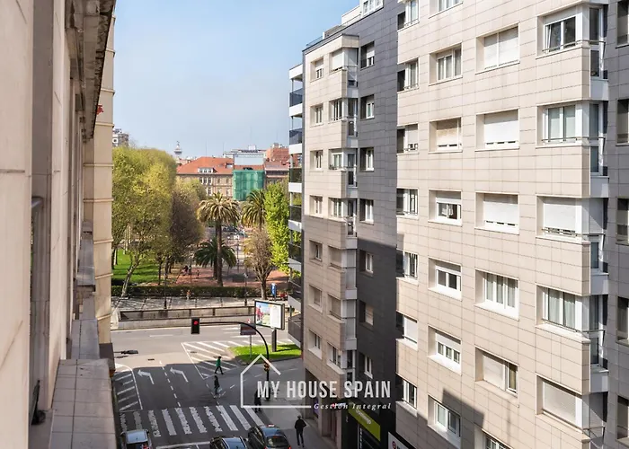 Myhousespain - Luminoso Piso En El Centro De Gijón